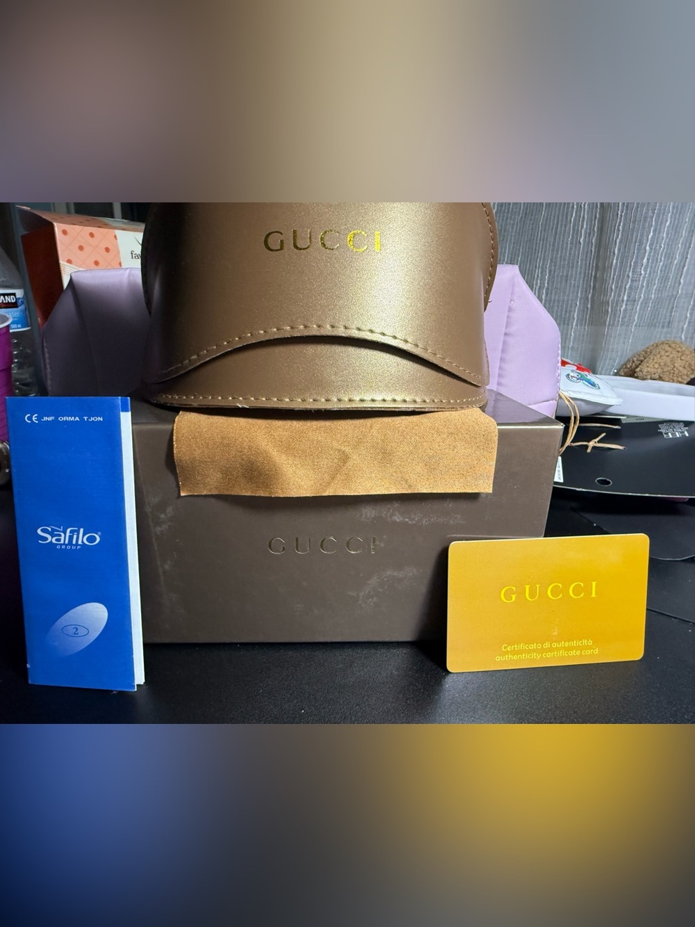 Gucci Brown Polarized Sunglasses